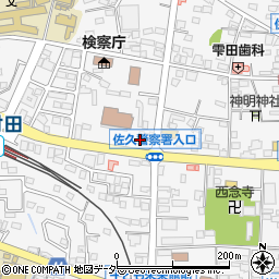 長野県佐久市岩村田西本町1157-1周辺の地図