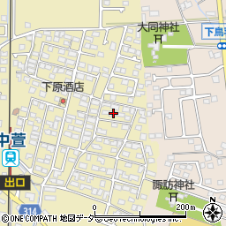長野県安曇野市三郷明盛2364-10周辺の地図