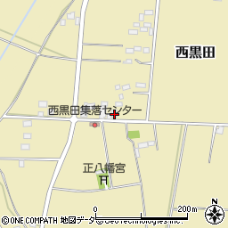 栃木県小山市西黒田607周辺の地図