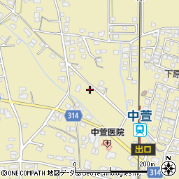 長野県安曇野市三郷明盛2906-4周辺の地図