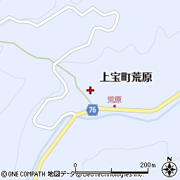 岐阜県高山市上宝町荒原430周辺の地図