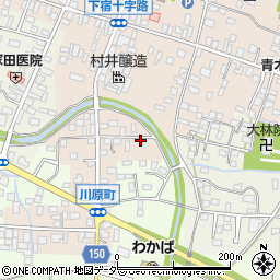 茨城県桜川市真壁町真壁90周辺の地図