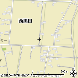栃木県小山市西黒田629周辺の地図