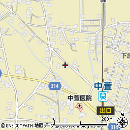 長野県安曇野市三郷明盛2906周辺の地図