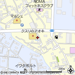 群馬県太田市下浜田町482-14周辺の地図