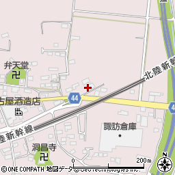 長野県佐久市塚原453-2周辺の地図