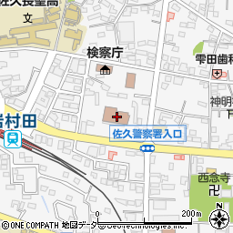 長野県佐久市岩村田西本町1156周辺の地図