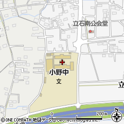 群馬県藤岡市立石414周辺の地図