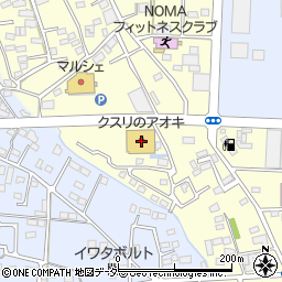 群馬県太田市下浜田町482-10周辺の地図