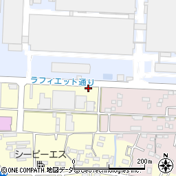 株式会社アクティオ　太田営業所周辺の地図