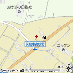 太陽鉱油株式会社６号線水戸南ＳＳ周辺の地図