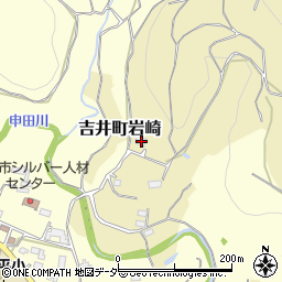 群馬県高崎市吉井町岩崎1039周辺の地図