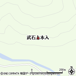 長野県上田市武石上本入周辺の地図