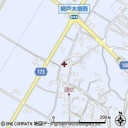 栃木県小山市網戸1221周辺の地図