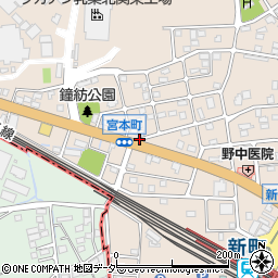 宮本町周辺の地図