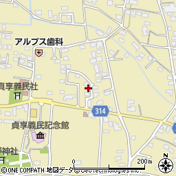 長野県安曇野市三郷明盛3077周辺の地図
