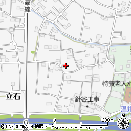 群馬県藤岡市立石239-2周辺の地図