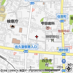 長野県佐久市岩村田西本町1166周辺の地図