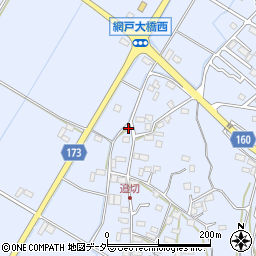 栃木県小山市網戸1219周辺の地図