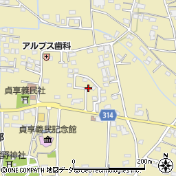 長野県安曇野市三郷明盛3078-4周辺の地図