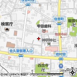 長野県佐久市岩村田西本町1168周辺の地図