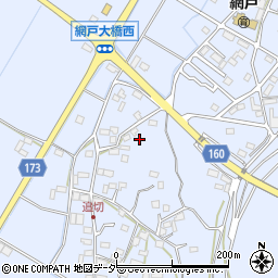 栃木県小山市網戸1214周辺の地図