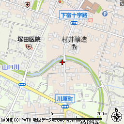 茨城県桜川市真壁町真壁136周辺の地図