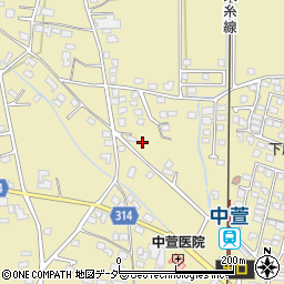 長野県安曇野市三郷明盛2910周辺の地図