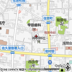 長野県佐久市岩村田西本町1176周辺の地図