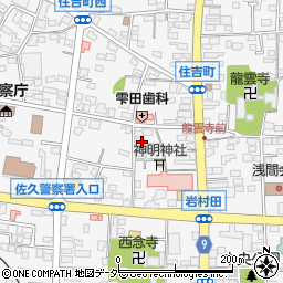 長野県佐久市岩村田西本町1176-6周辺の地図