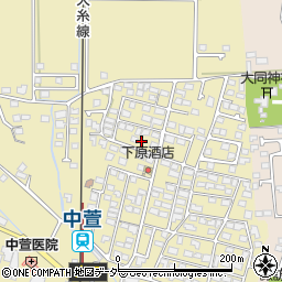 長野県安曇野市三郷明盛2382-25周辺の地図