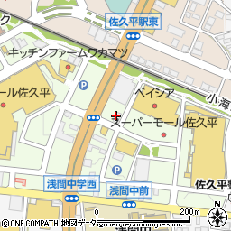 コメダ珈琲店 ベイシア佐久平店周辺の地図