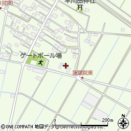 群馬県館林市上早川田町308周辺の地図