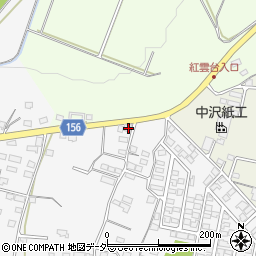 長野県佐久市安原1537周辺の地図