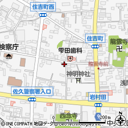 長野県佐久市岩村田西本町1169-1周辺の地図