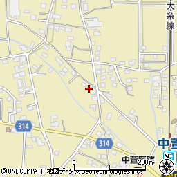 長野県安曇野市三郷明盛2956-2周辺の地図