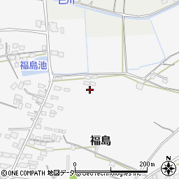 茨城県笠間市福島625周辺の地図