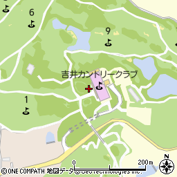 吉井カントリークラブ周辺の地図