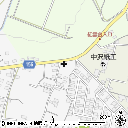 長野県佐久市安原1535-3周辺の地図