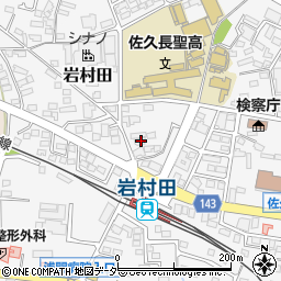 長野県佐久市岩村田西本町1119-5周辺の地図