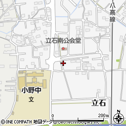 群馬県藤岡市立石280周辺の地図