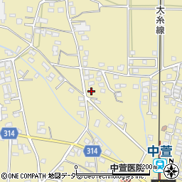 長野県安曇野市三郷明盛2898周辺の地図