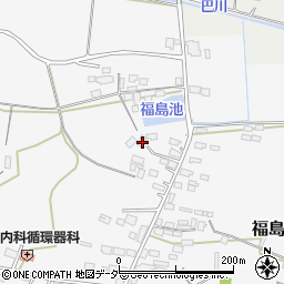 茨城県笠間市福島417周辺の地図