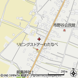 茨城県笠間市市野谷707周辺の地図