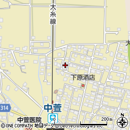 長野県安曇野市三郷明盛2383-3周辺の地図