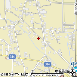 長野県安曇野市三郷明盛2956-4周辺の地図
