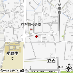 群馬県藤岡市立石282周辺の地図