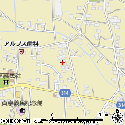 長野県安曇野市三郷明盛2983-1周辺の地図