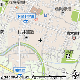茨城県桜川市真壁町真壁4周辺の地図