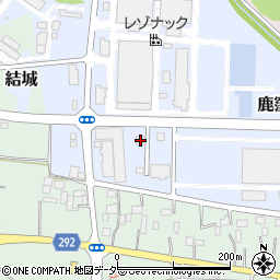 茨城県結城市鹿窪1744-11周辺の地図